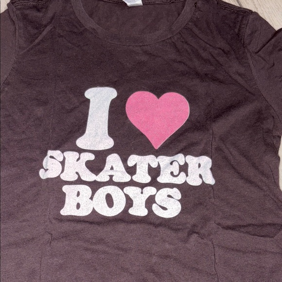 H&M Kids Skater Boys Tee - Black and Pink - Picture 3 of 5